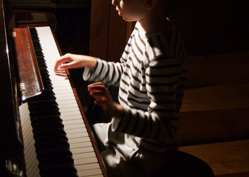 Child-at-Piano