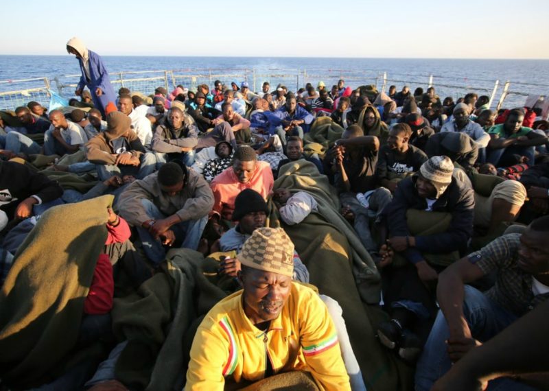 Migrants-on-a-ship