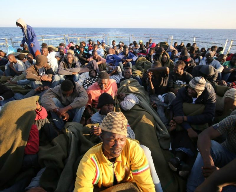 Migrants-on-a-ship