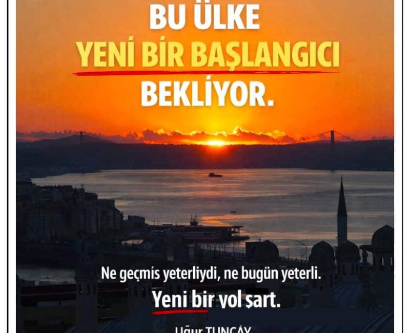 TÜRKİYE’DE SİYASAL ALAN DARALMIŞTIR TOPLUMCU SİYASET ZORUNLUDUR