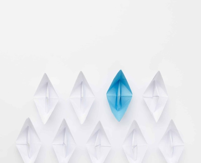 creative-composition-individuality-concept-paper-boats