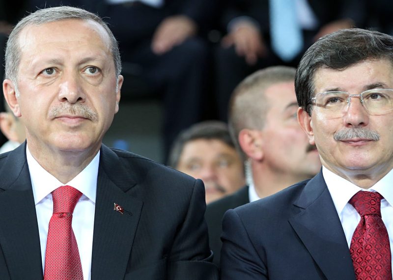 Davutoglu and Erdogan